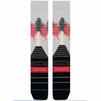 Stance Tree Line Mid Wool Snow Socks String Grey