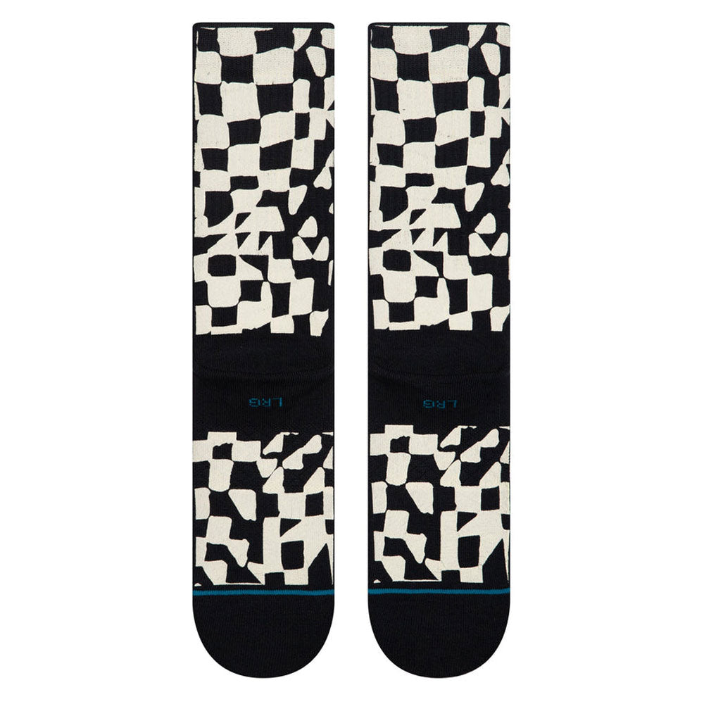 Stance Wave Check Crew Socks