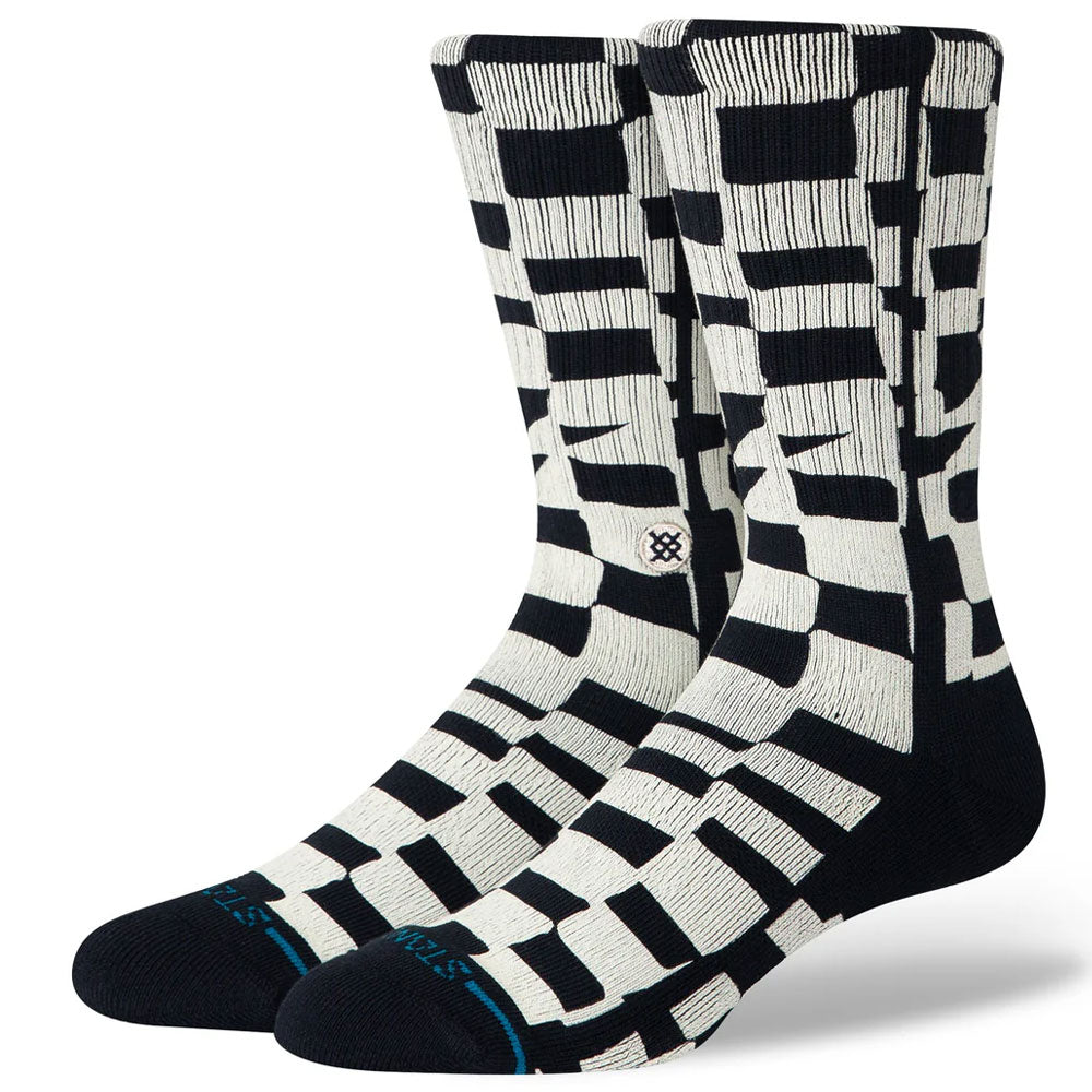 Stance Wave Check Crew Socks