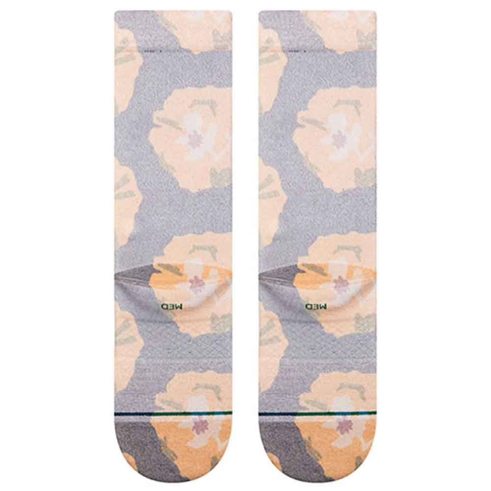 Stance Yellow Brick Crew Socks Navy