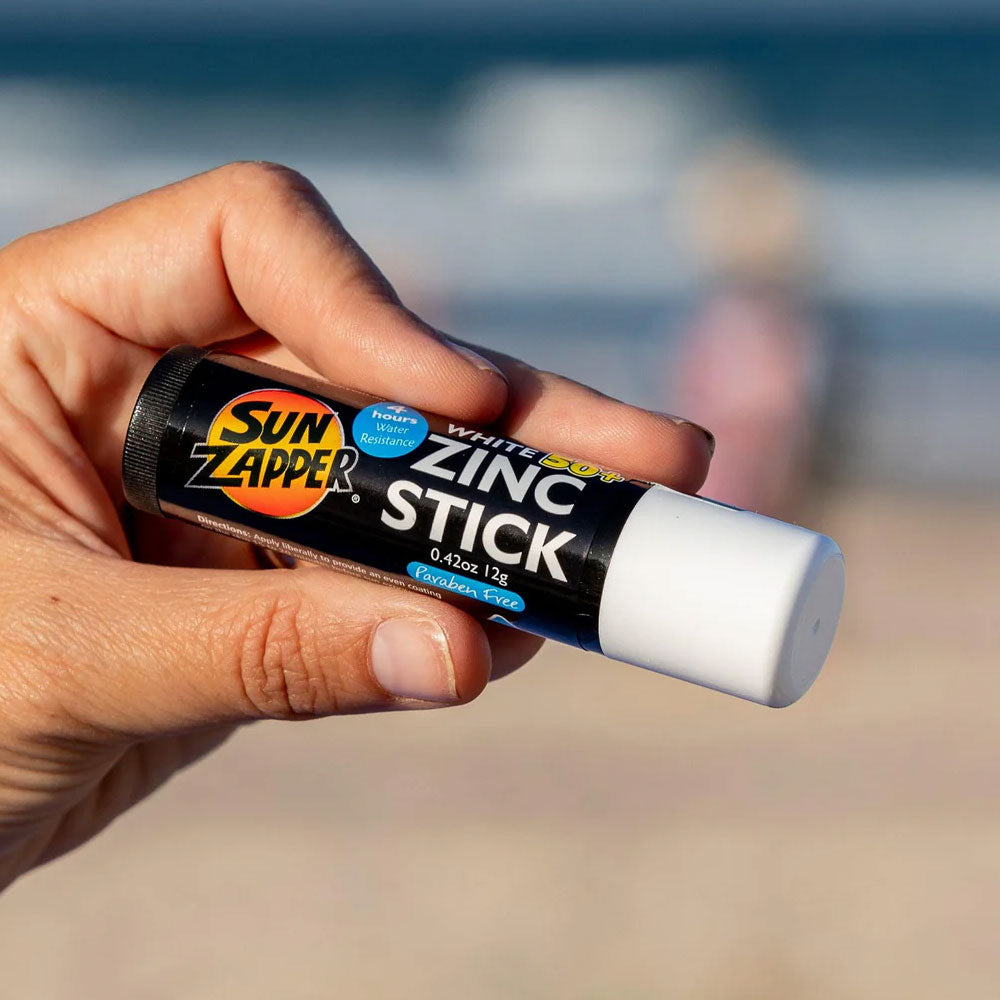 Sun Zapper White Zinc Stick