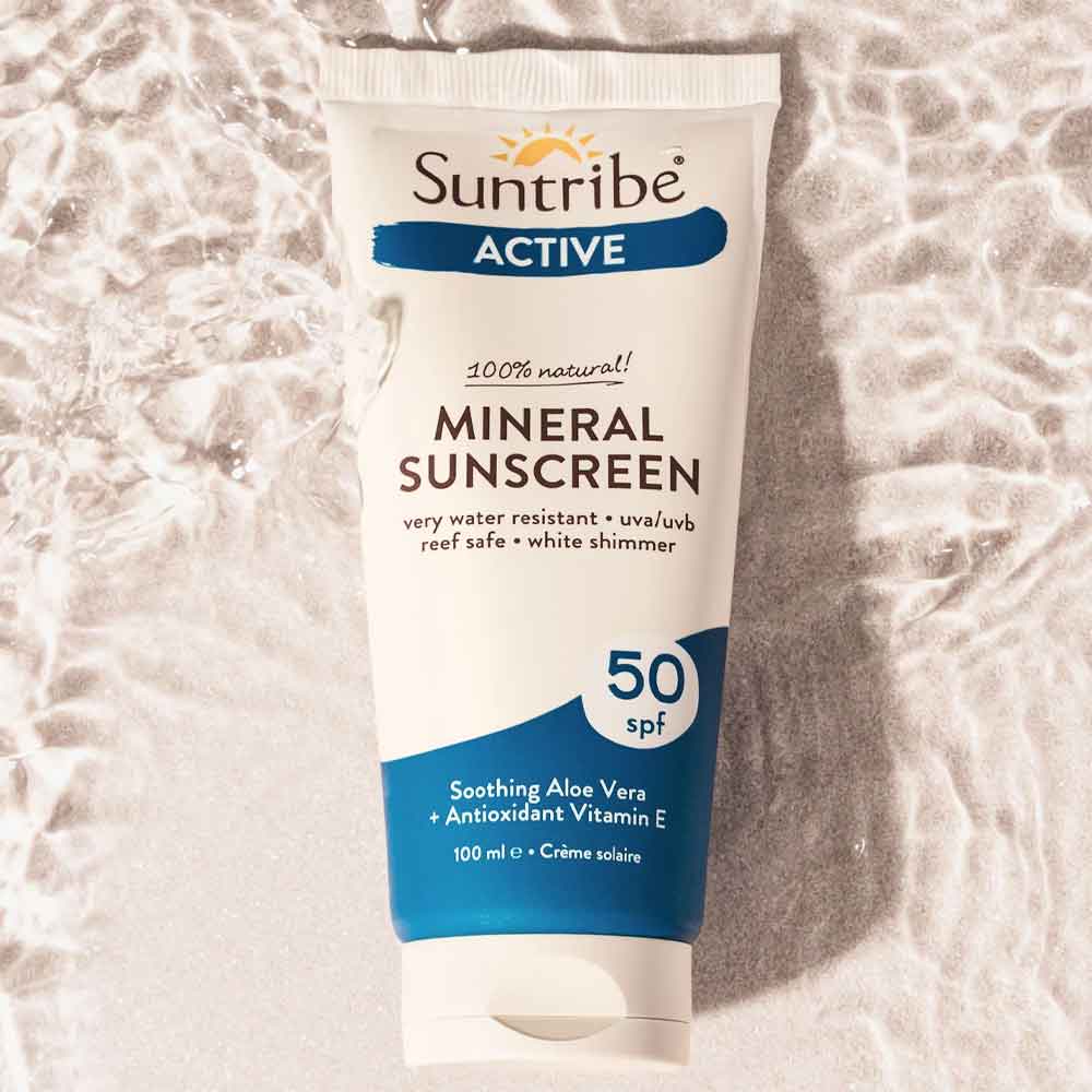 Suntribe Organic Mineral SPF50 Suncream