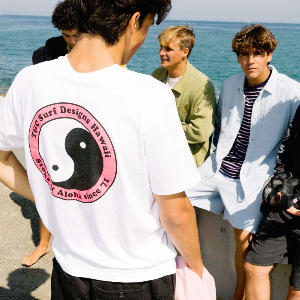 T&C Surf Designs YY 71 Logo T-Shirt White