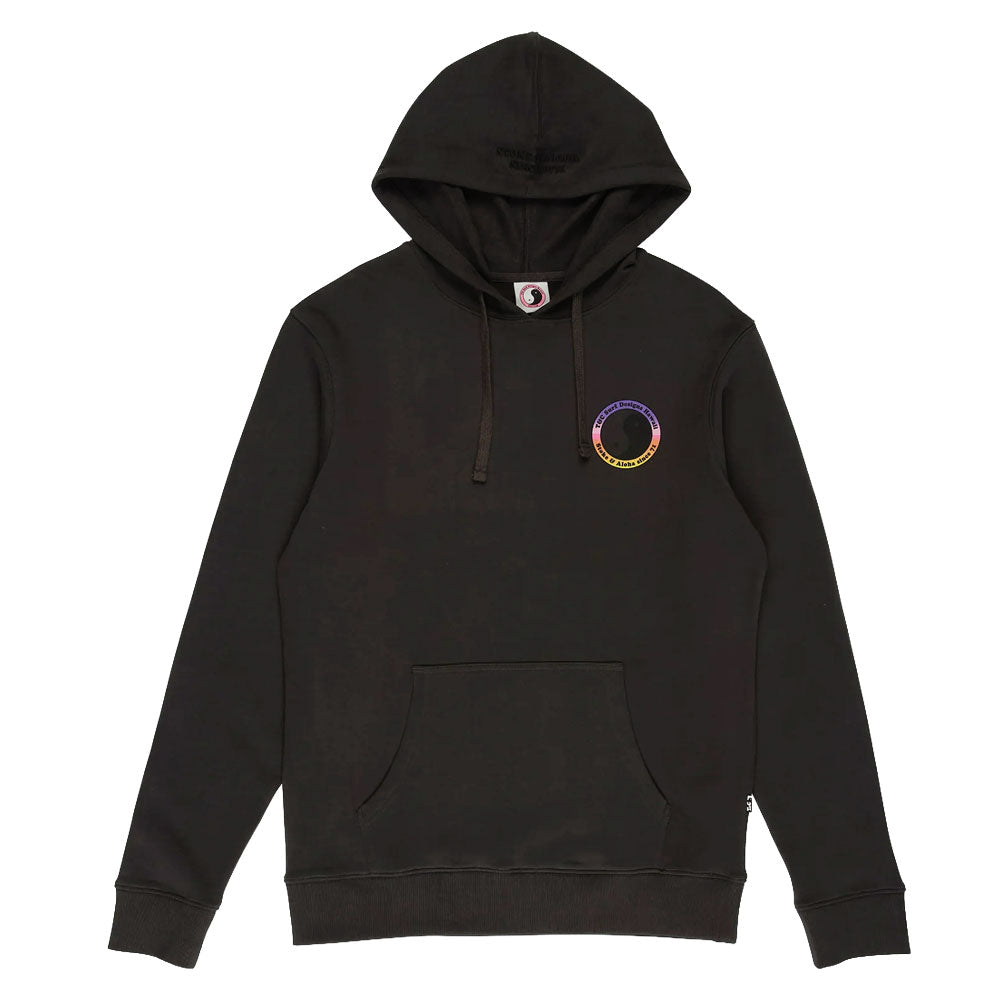 T&C Surf Designs YY 71 Logo Hoodie Sweatshirt Wash Black