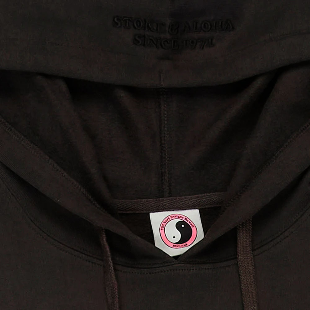 T&C Surf Designs YY 71 Logo Hoodie Sweatshirt Wash Black