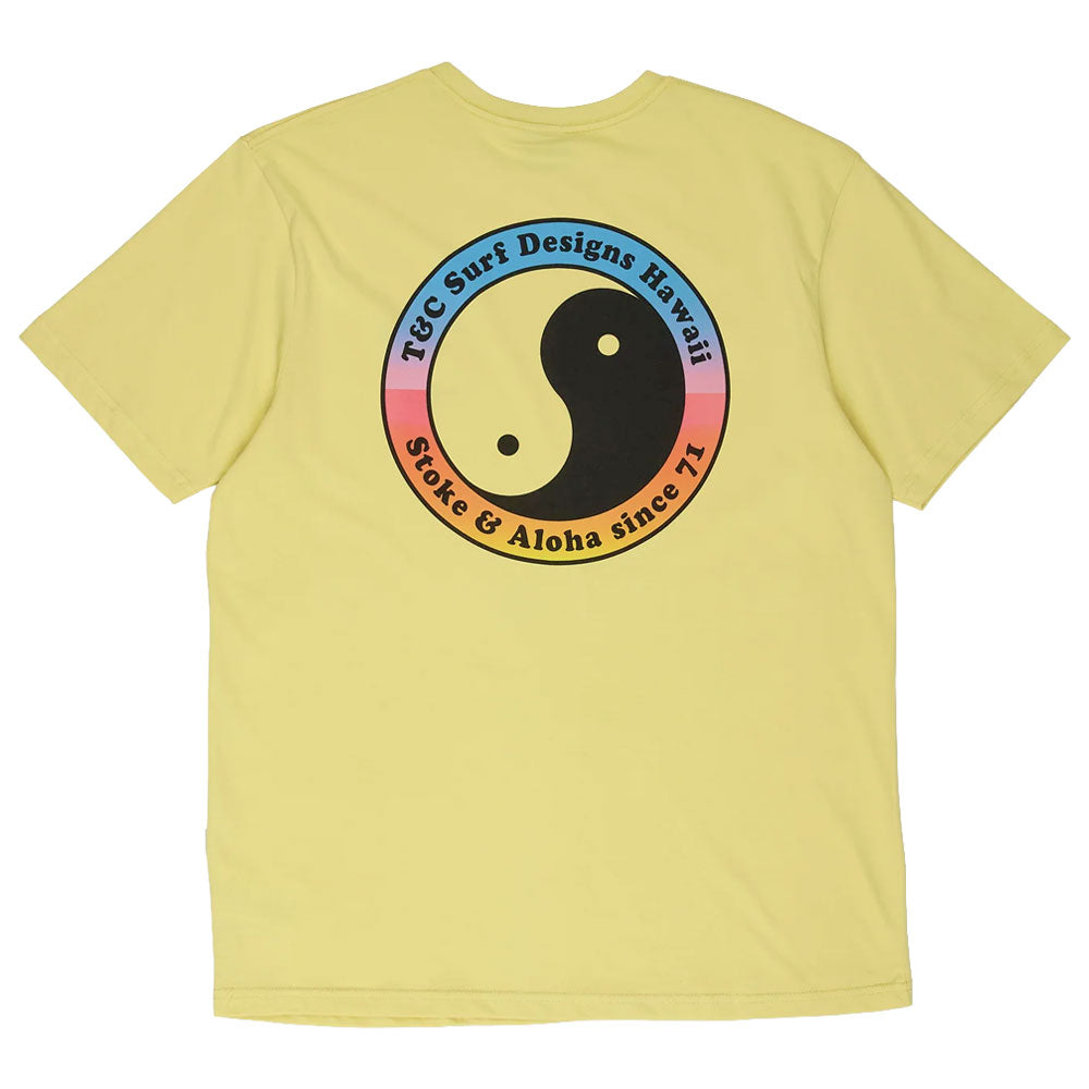T&C Surf Designs YY 71 Logo T-Shirt Washed Yellow