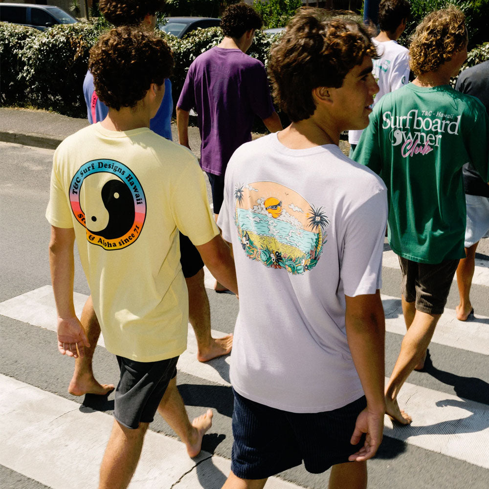 T&C Surf Designs YY 71 Logo T-Shirt Washed Yellow
