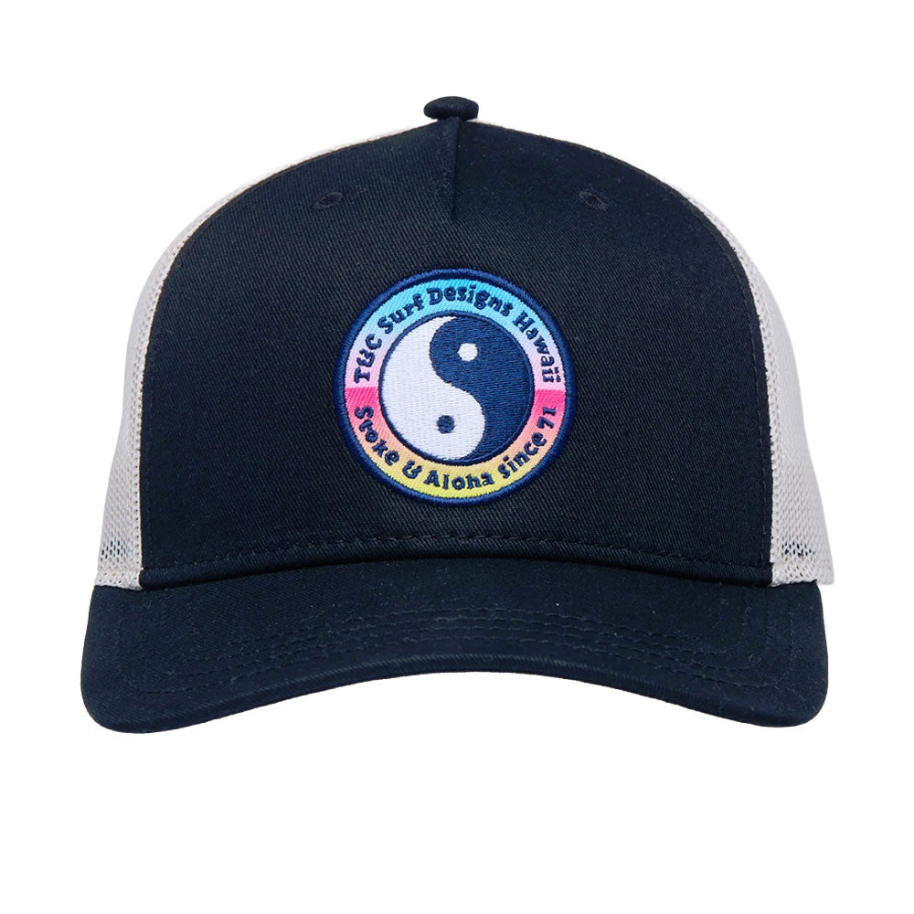 T&C Surf Designs YY Multico Trucker Cap Black Natural