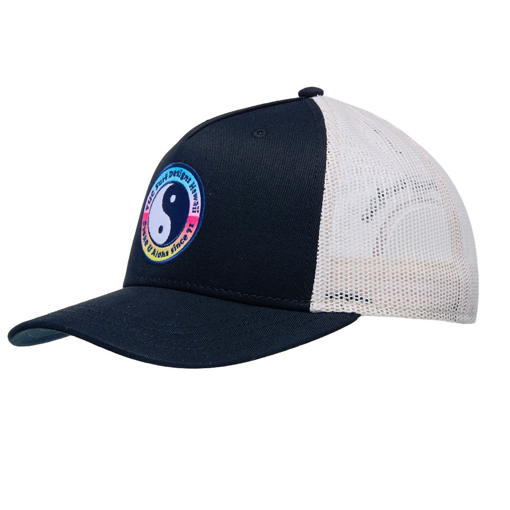T&C Surf Designs YY Multico Trucker Cap Black Natural