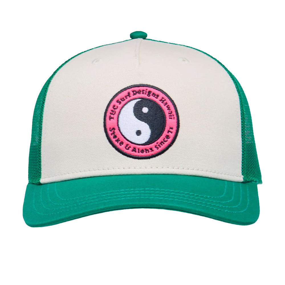 T&C Surf Designs YY Multico Trucker Cap Green Natural