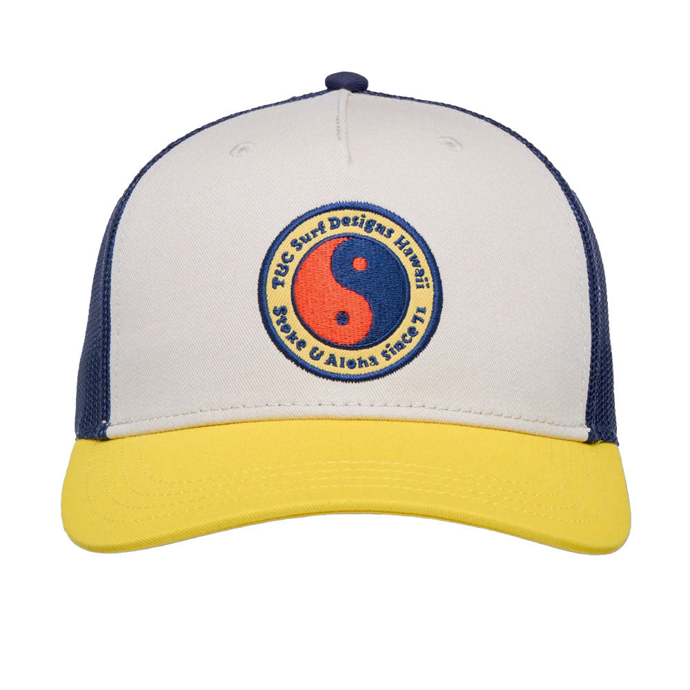 T&C Surf Designs YY Multico Trucker Cap Sunflower Navy
