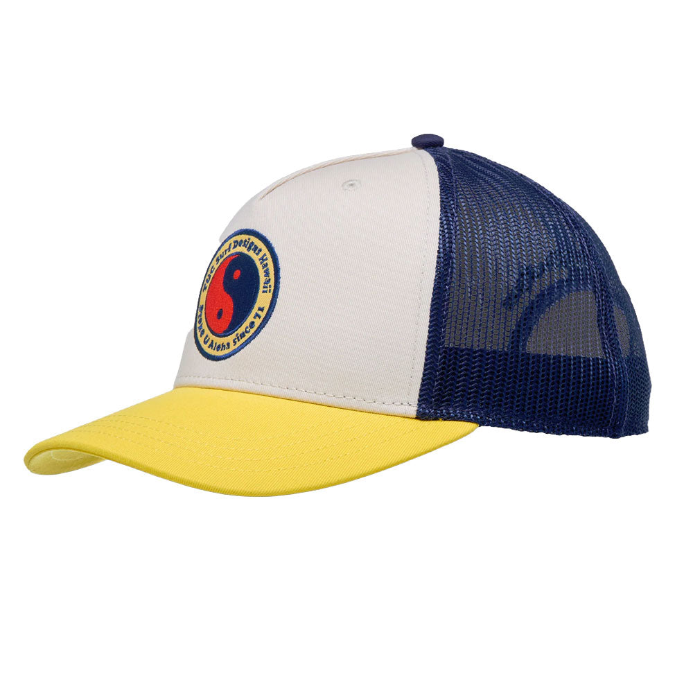 T&C Surf Designs YY Multico Trucker Cap Sunflower Navy