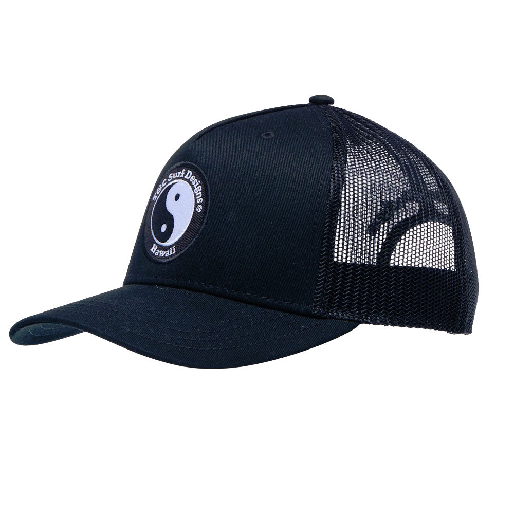 T&C Surf Designs YY Plain Trucker Cap Black