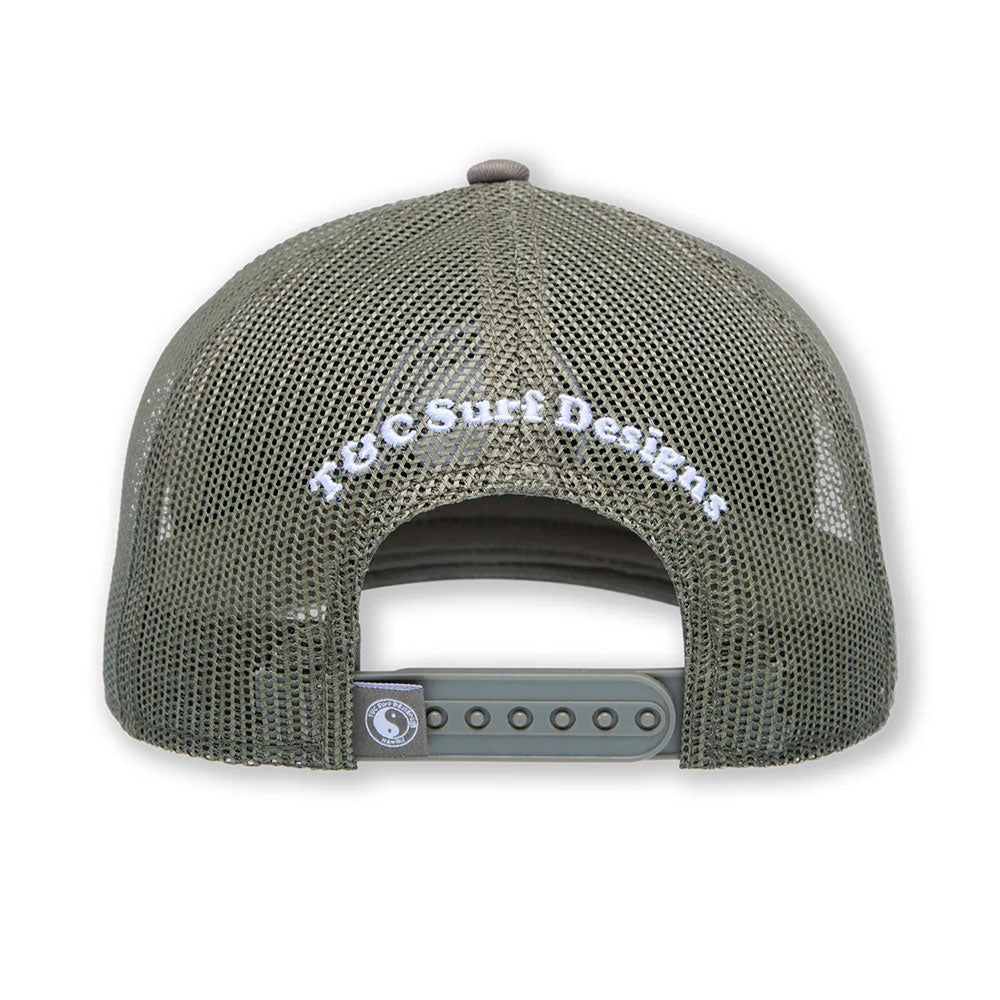 T&C Surf Designs YY Plain Trucker Cap Military Green