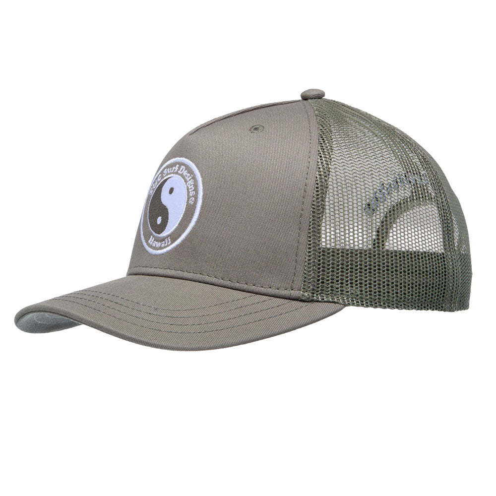 T&C Surf Designs YY Plain Trucker Cap Military Green