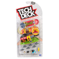 Tech Deck Deluxe 4 Pack Assorted Set