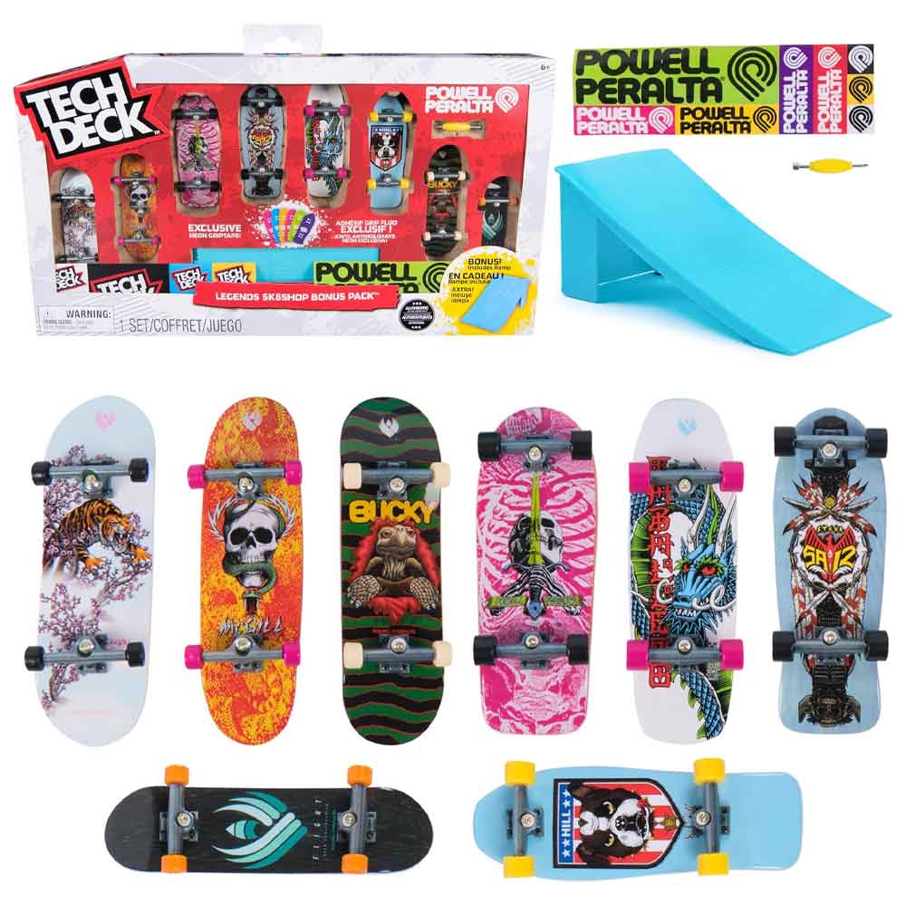 Tech Deck Legends SK8 Shop 8 Pack