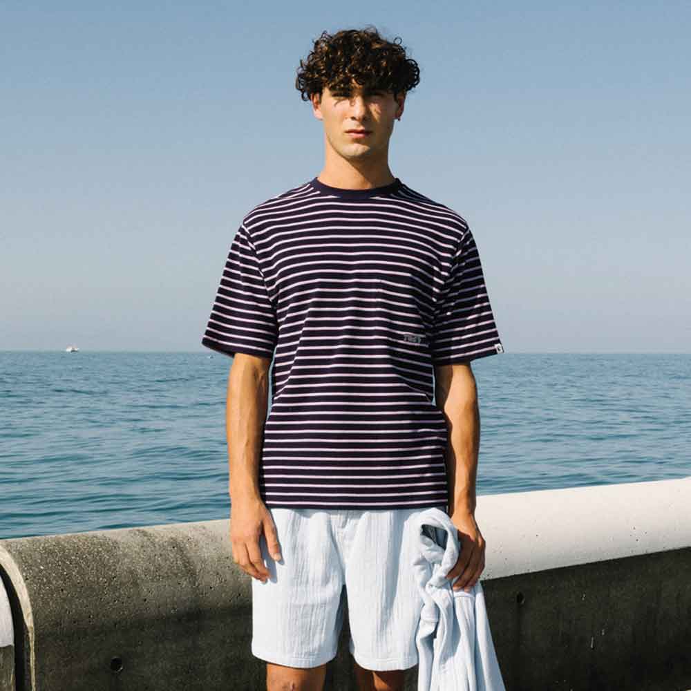 Town and Country Yarn Dye Stripe T Shirt