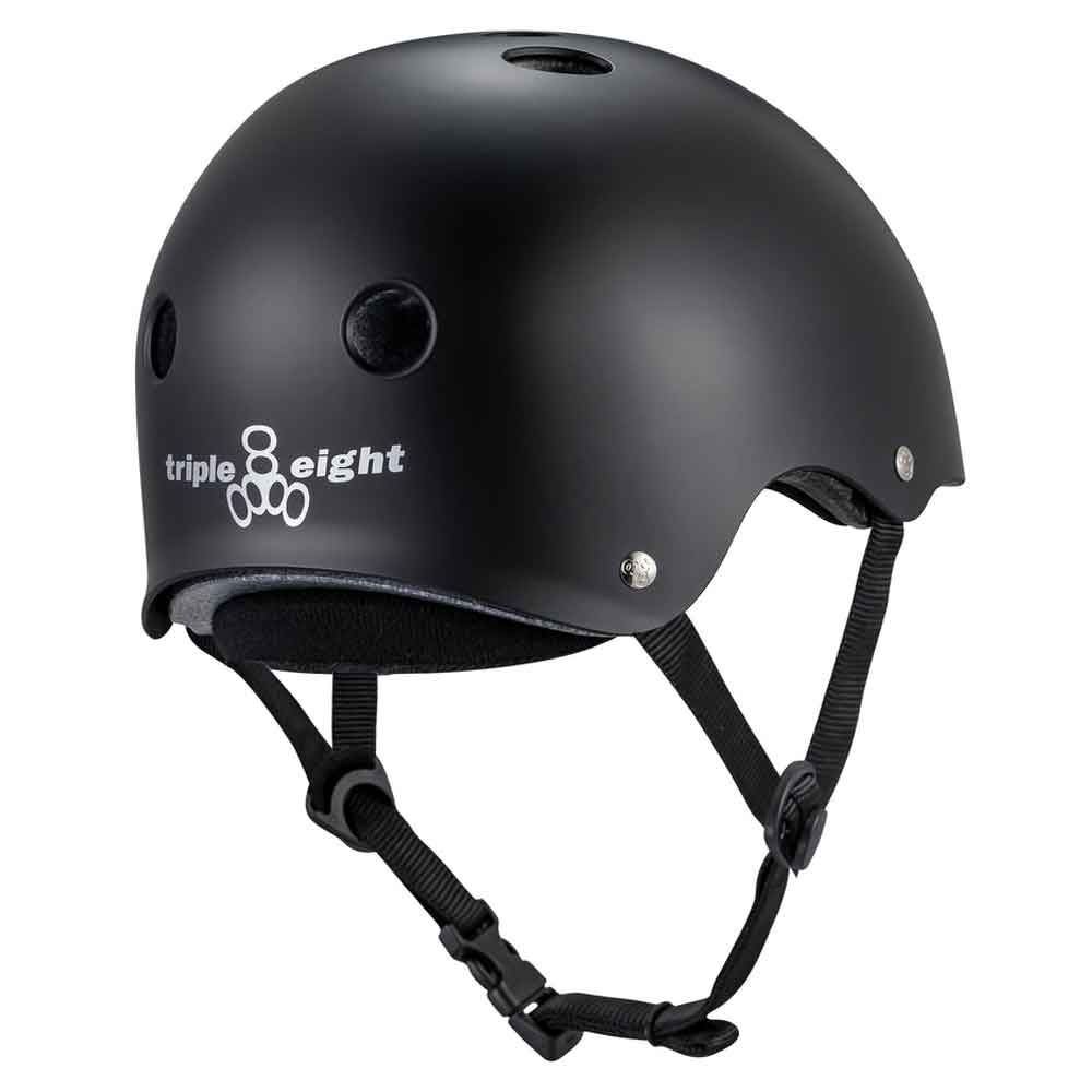 Triple Eight Deep Cover Helmet Black
