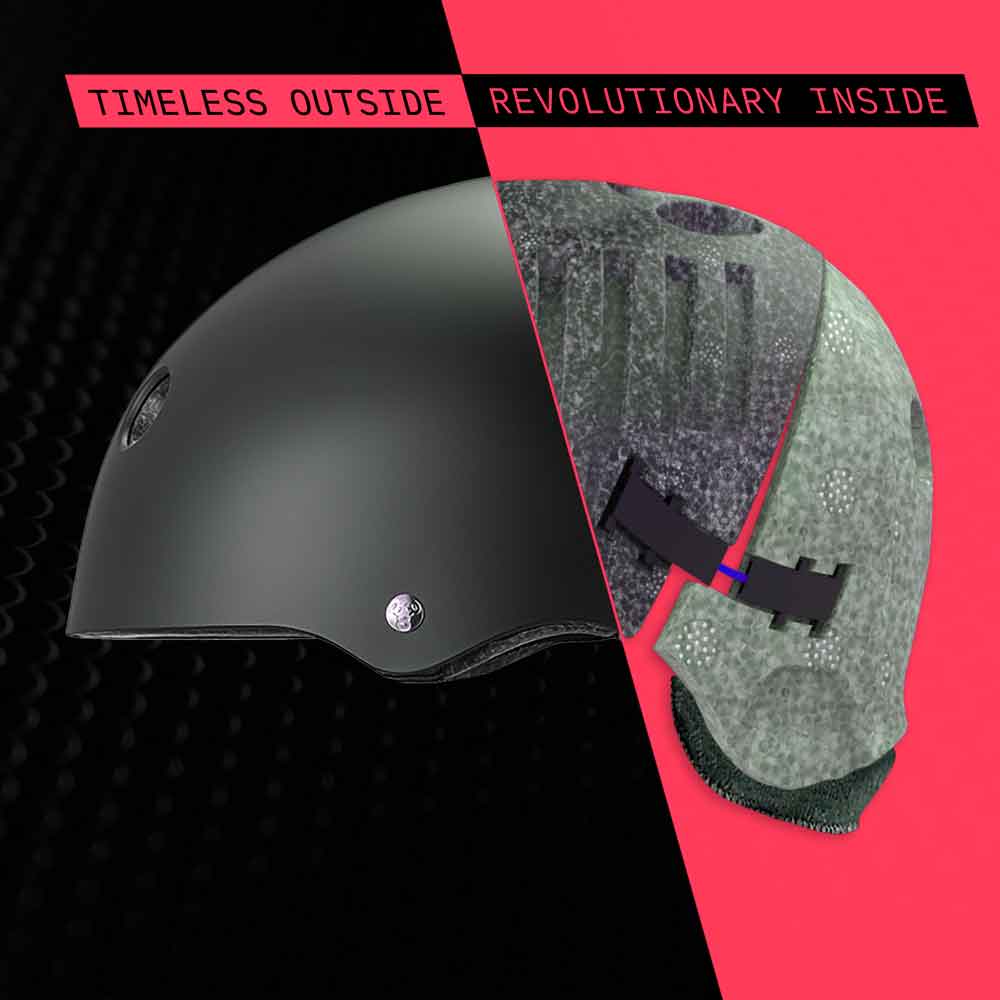 Triple Eight Deep Cover Helmet Black