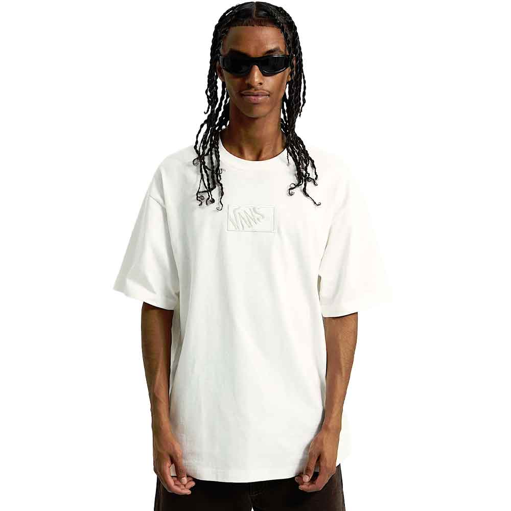 Vans Blocked Box Loose T-Shirt Egret