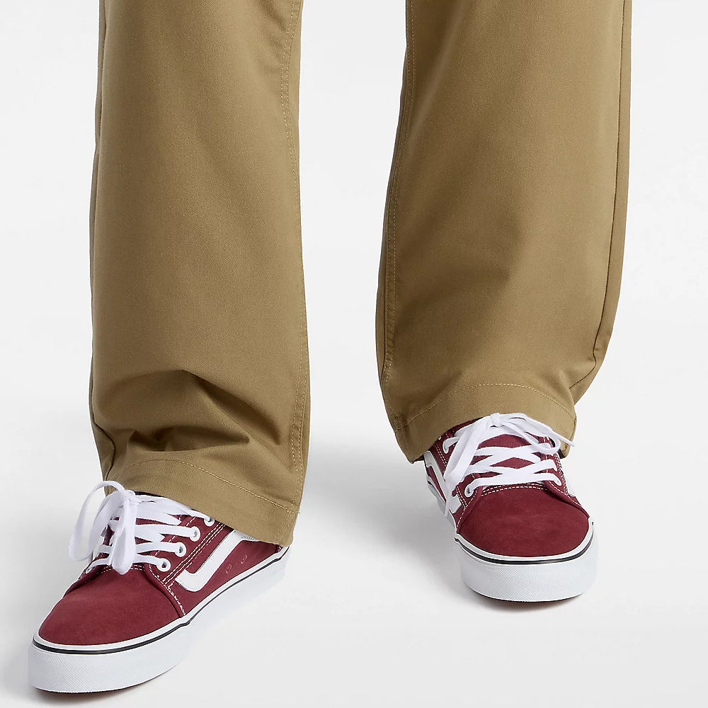 Vans Chukka Low Sidestripe Burgandy White BURGANDY US 10 UK 9
