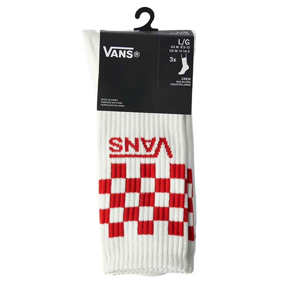 Vans Classic Check Crew Checker Board White