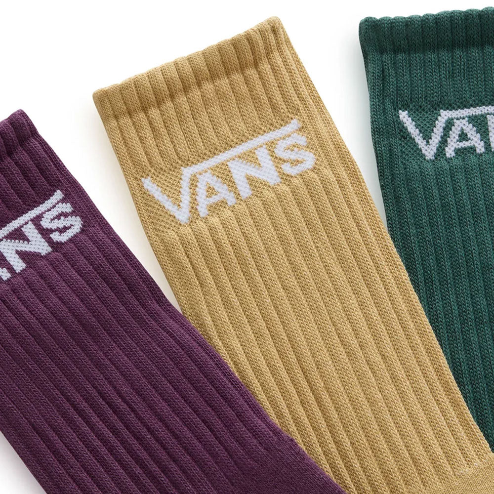 Vans Classic Crew Socks (3 Pack) UK Size 8.5-12