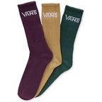 Vans Classic Crew Socks (3 Pack) UK Size 8.5-12