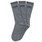 Vans Classic Crew Socks (3 Pack) UK Size 8.5-12
