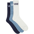 Vans Classic Crew Socks Pack of 3 Parisian Night