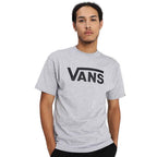 Vans Kids Classic Drop V T Shirt Cre-B Athletic Heather