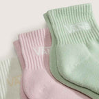 Vans Classic Half Crew Socks Marshmallow  3 Pack