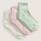 Vans Classic Half Crew Socks Marshmallow  3 Pack