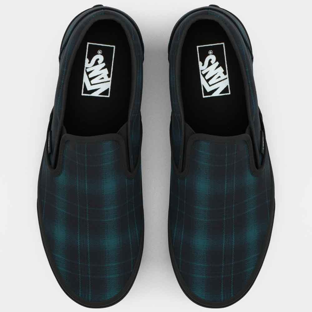 Vans Classic Slip-On Shoes SHRD Black/Navy
