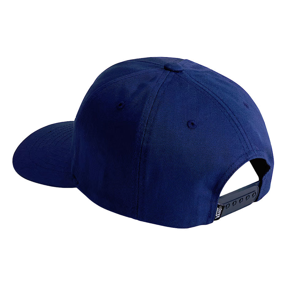 Vans Drop V Logo Snapback Cap Deep Indigo