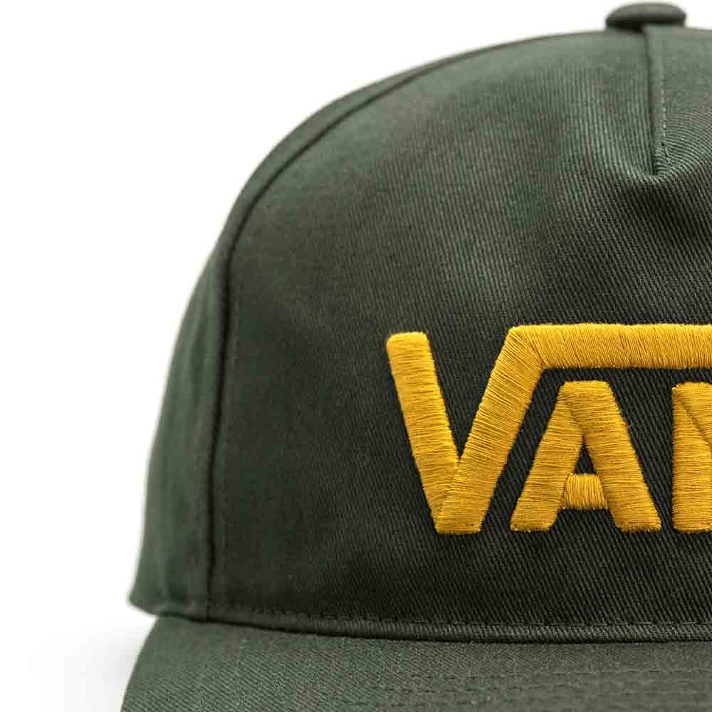 Vans Drop V Logo Snapback Dried Kelp Cap