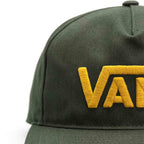 Vans Drop V Logo Snapback Dried Kelp Cap