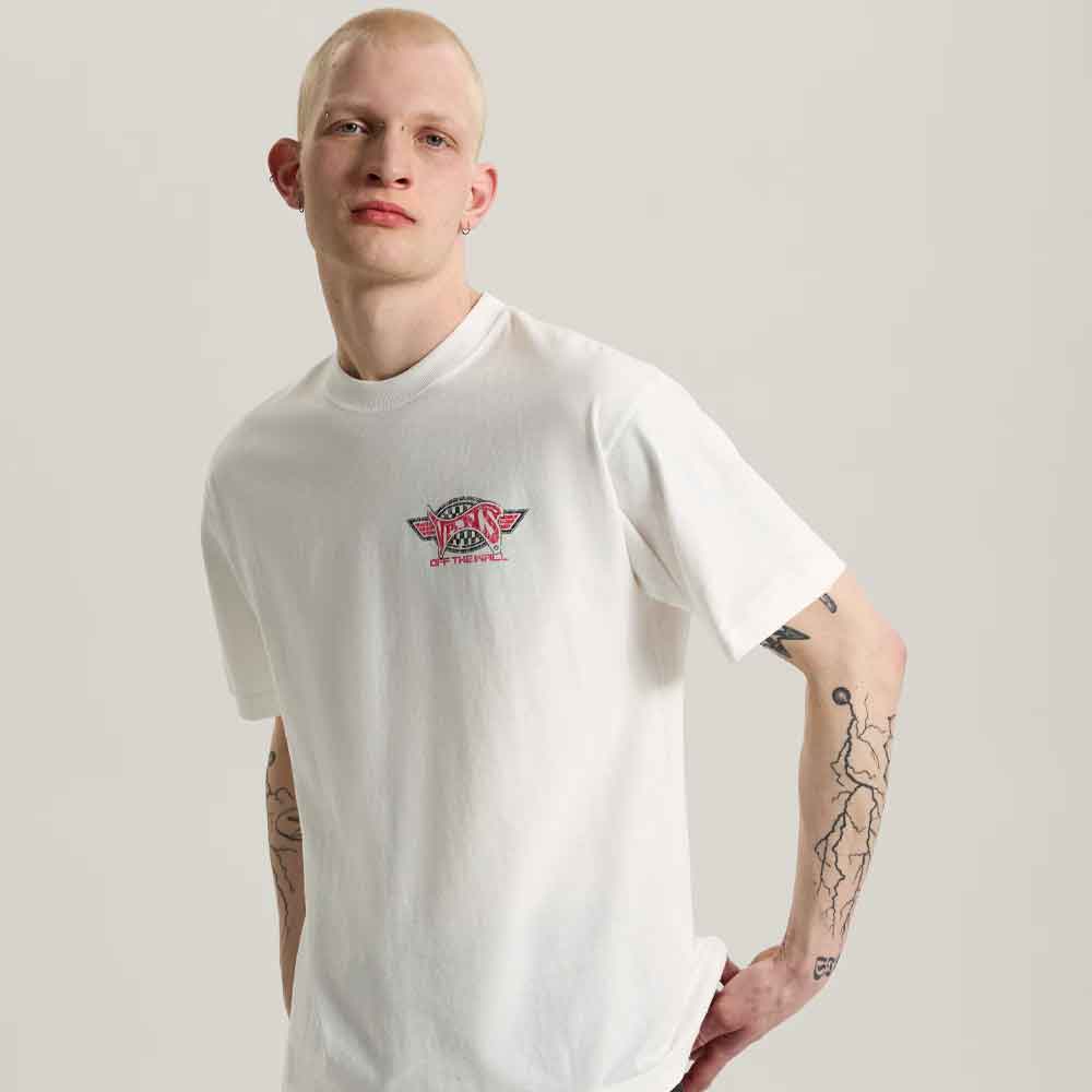 Vans Faded Glory T Shirt White