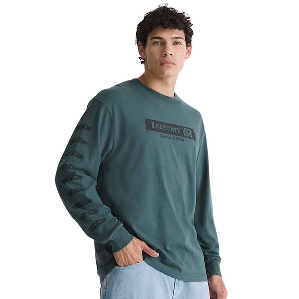 Vans I Need My Longsleeve Tee Mystic Moss