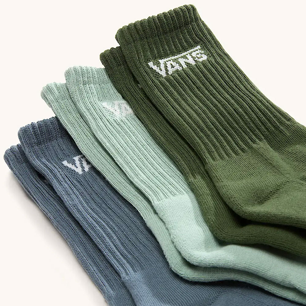 Vans Junior Classic Crew Grey Olive Socks