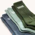 Vans Junior Classic Crew Grey Olive Socks