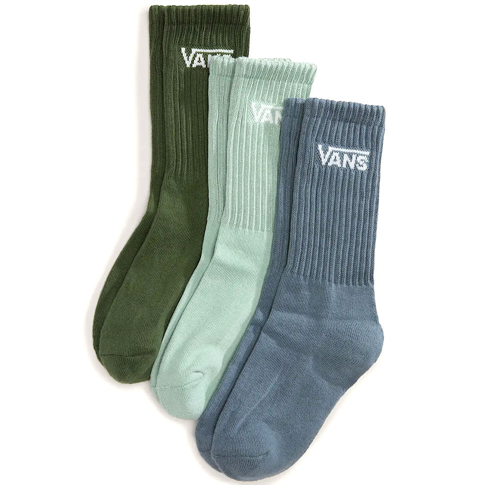 Vans Junior Classic Crew Grey Olive Socks