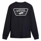 Vans Junior Full Patch Back Black Longsleeve