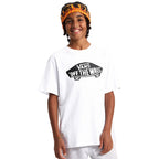 Vans Junior Style 76 White T-Shirt