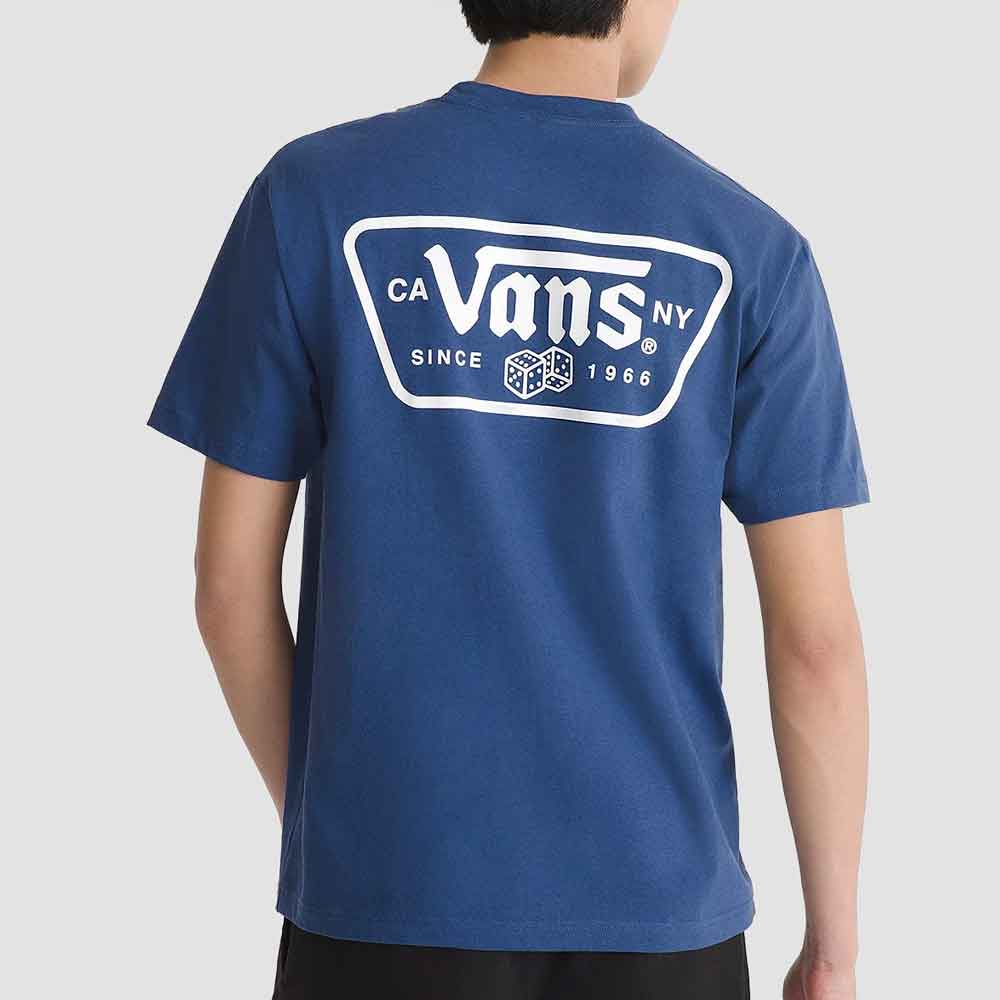 Vans Knu Patch T Shirt True Navy