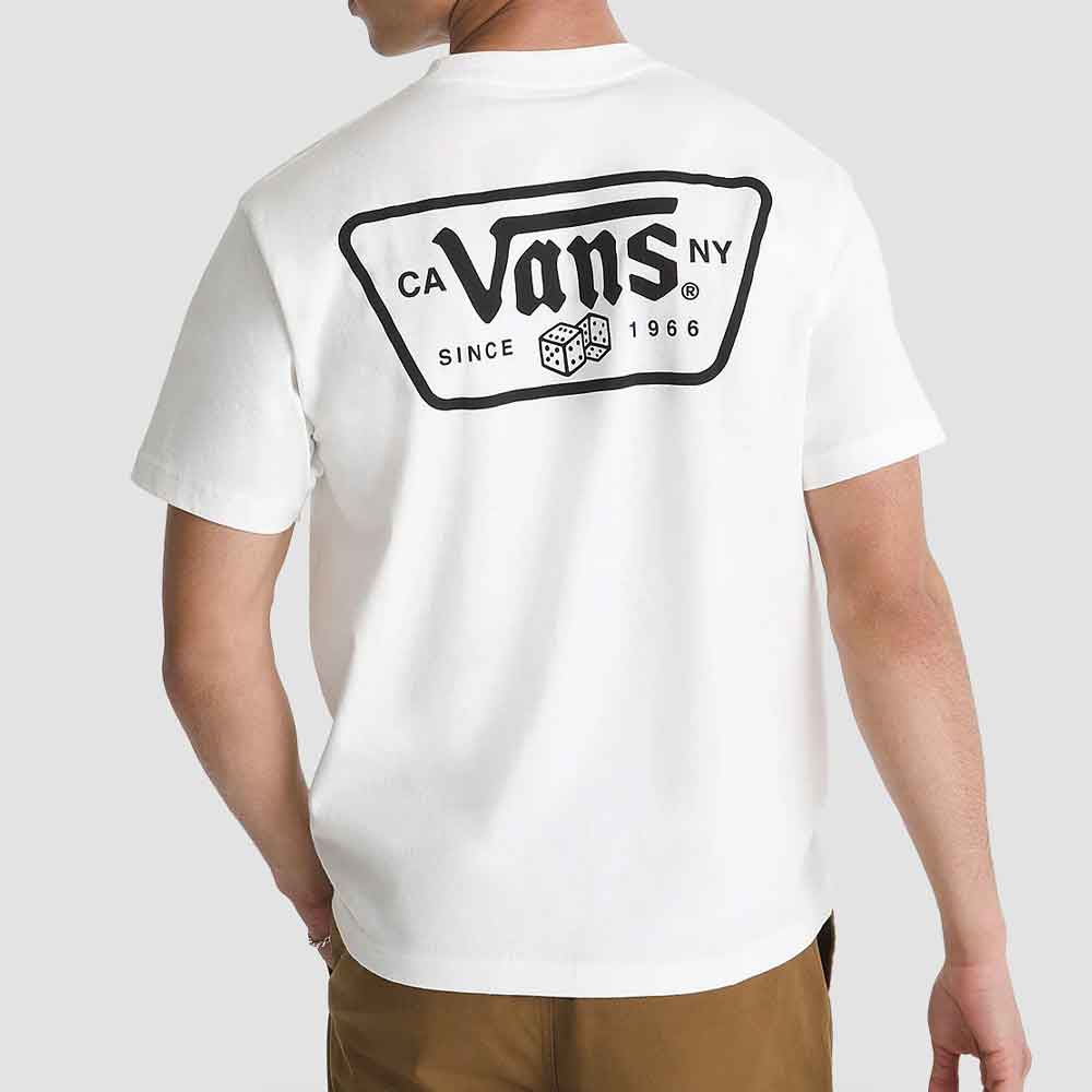 Vans Knu Patch T Shirt White