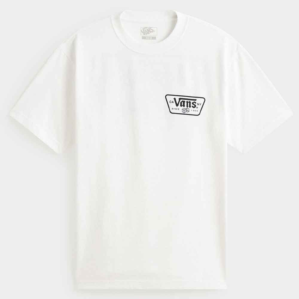 Vans Knu Patch T Shirt White