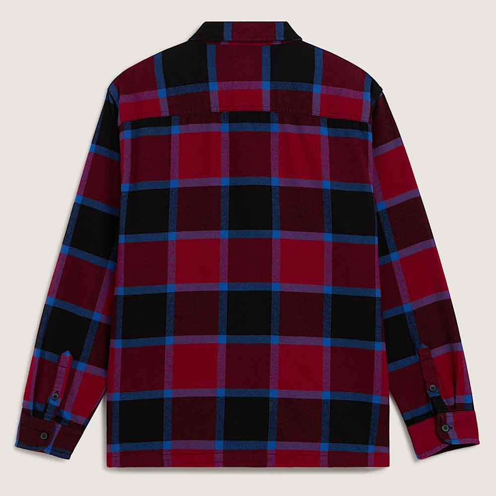 Vans Larkspur Plaid Flannel Bordeaux/Black Shirt