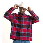 Vans Larkspur Plaid Flannel Bordeaux/Black Shirt